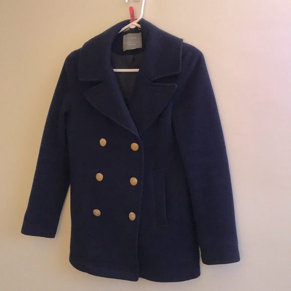 J.Crew pea coat size 2p - Picture 1 of 3